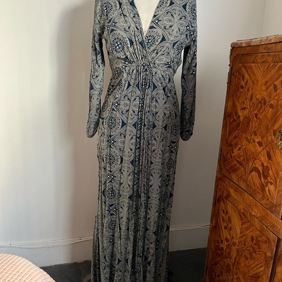 Natalie Martin Anthropologie Nico Wrap Dress - Picture 2 of 3